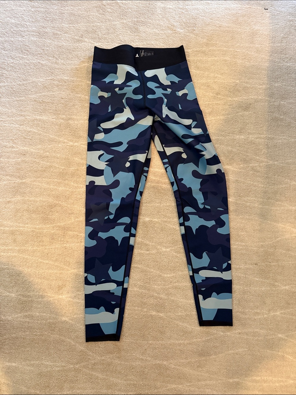 Ultracor Blue Camo Leggings - women’s Active Bottoms
